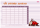 מערכת שעות - 11