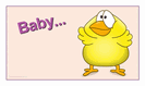 מגנט קטן: baby