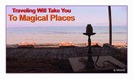 מגנט גדול: travelling will take you to magical places