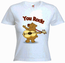 חולצה מעוצבת - you rock