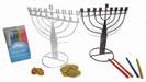 חנוכייה מתוקה מארז מתנה חגיגי לחנוכה  - 1252