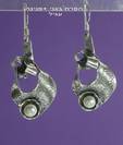 Pearly flower Blossom Earrings