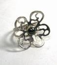 Concave Pearl Ring