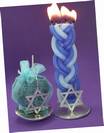 set havdala magen david-the besamim is also a dreidel