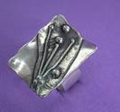 OBLONG RIVERS ring