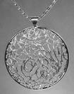 Dream Catcher silver pendant