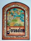 Modern Jerusalem Wall Hanging