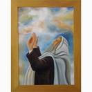 Power of Praying - Oil on strectched Canvas