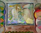 Inspiration (hearts aflight) painting