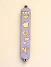 Apple,hearts, cupid  lavender mezuah case