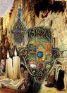 Jerusalem,Western Wall,Hamsa giclee