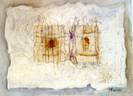 Textures Mixed Media Painting