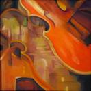 Violins giclee signed ltd edition