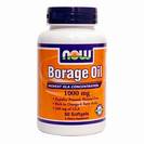 Now - שמן זיפן - GLA-Borage Oil, לאיזון הורמונלי נשי, 60 כמוסות