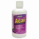 Now - משקה פרי האסאי Acai, עשיר בנוגדי חמצון ובאנטוציאנינים, 946 מ"ל