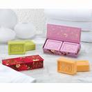 San Francisco Soap Company | מארז מפואר הכולל זוג סבוני איכות | בניחוח רימונים