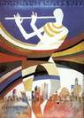 Israel’s 45th Independence Day Vintage Poster