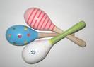wooden rattle